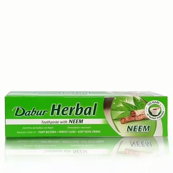 Order Dabur Neem Toothpaste 100 ML from NGroceries Kista
